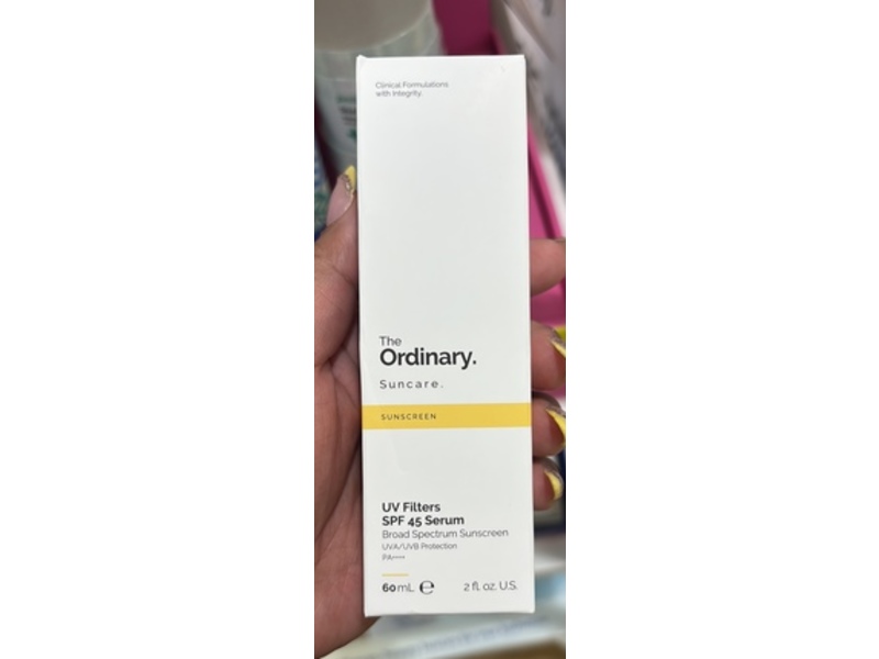The Ordinary Suncare Sunscreen Serum, SPF 45 PA++++, 2 fl oz/60 mL