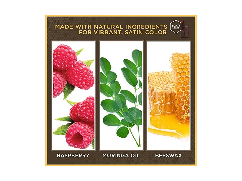 Burt's Bees Lipstick, Brimming Berry, 0.12 oz