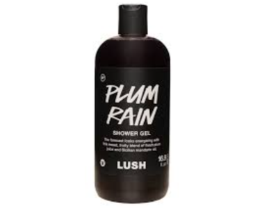 Lush Shower Gel, Plum Rain, 16.9 fl oz/500 mL