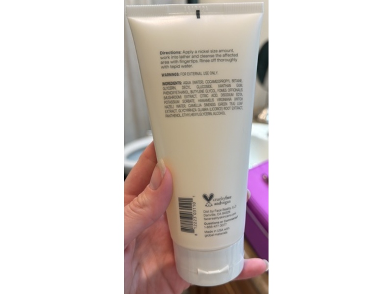 Face Reality Ultra Gentle Gel Cleanser Wash, 6 fl oz/180 mL