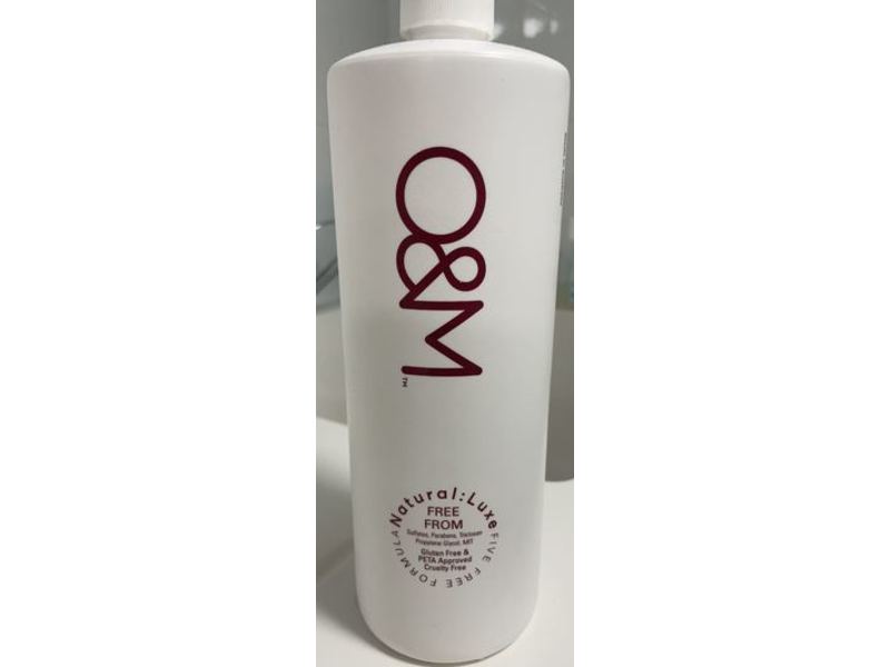 O&M Hydrate & Conquer Shampoo, 1000 mL