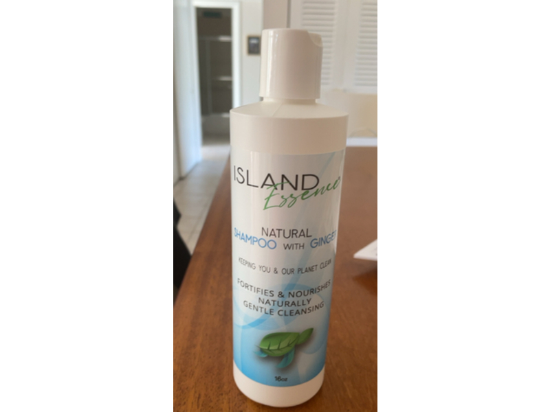 Caribbean Sol Island Essence Natural Shampoo, Ginger, 16 oz