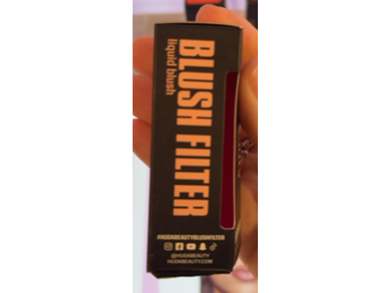 Huda Beauty Liquid Blush Filter, Ube Cream, 0.15 oz/4.5 mL