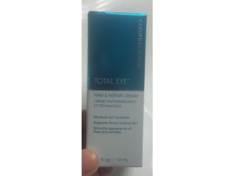 Colorescience Total Eye Firm & Repair Cream, 0.6 fl oz/18 mL