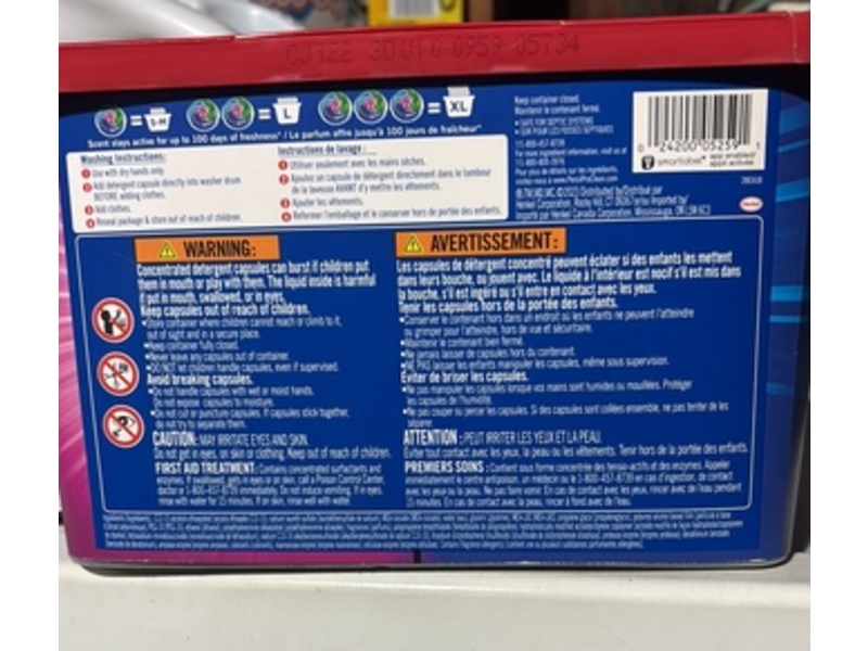Persil Discs Advanced Deep Clean Laundry Detergent Pacs, Intense Fresh, 32.4 oz/920 g, 40 Count