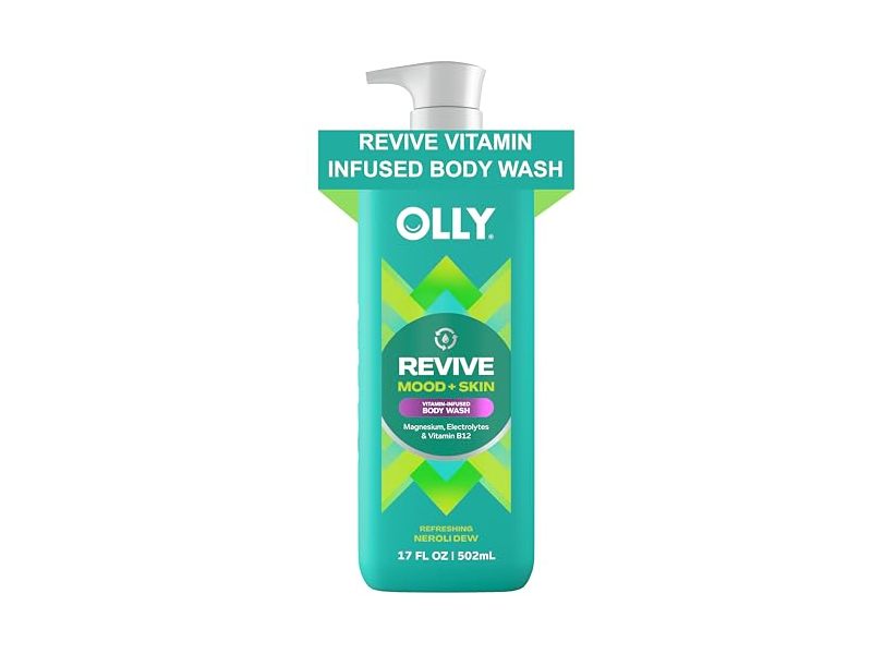 Olly Revive Mood + Skin Body Wash, 17 fl oz/502 mL