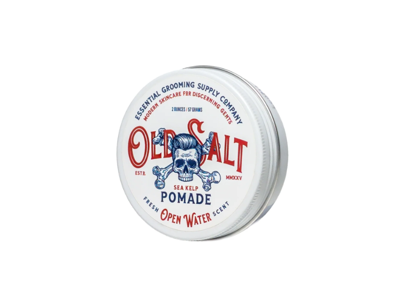 Old Salt Pomade, Fresh Open Water Scent, 2 oz/57 g
