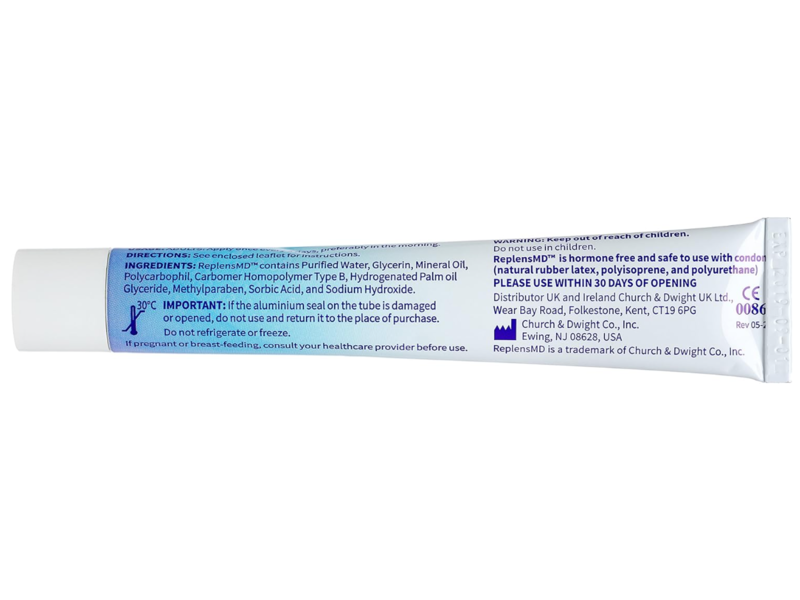 Replens MD Long Lasting Vaginal Moisturizer, 35 g