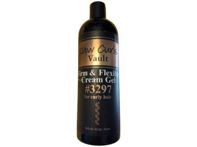 Raw Curls Vault Firm & Flexible Cream Gel, 16 fl oz/473 mL