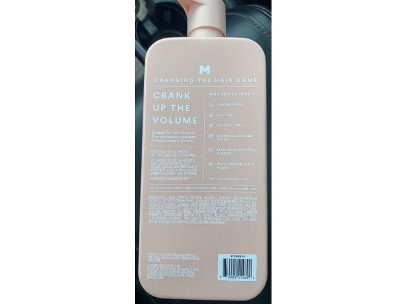 Monday Haircare Volume Conditioner, 30 fl oz/887 mL