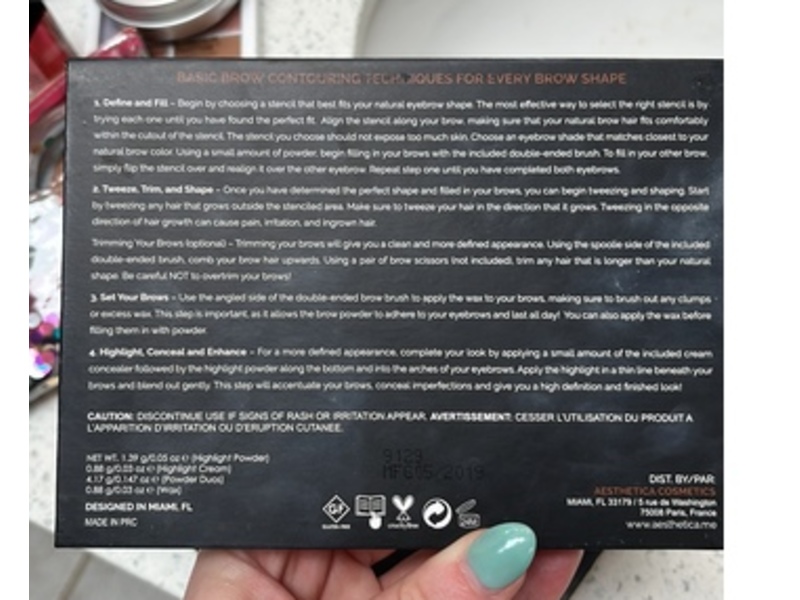 Aesthetica Contour Series Brow Kit