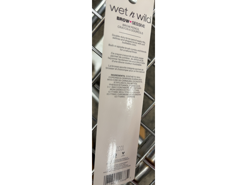 wet n wild Brow Sessive Brow Pencil, Taupe, 0.02 oz/0.7 g