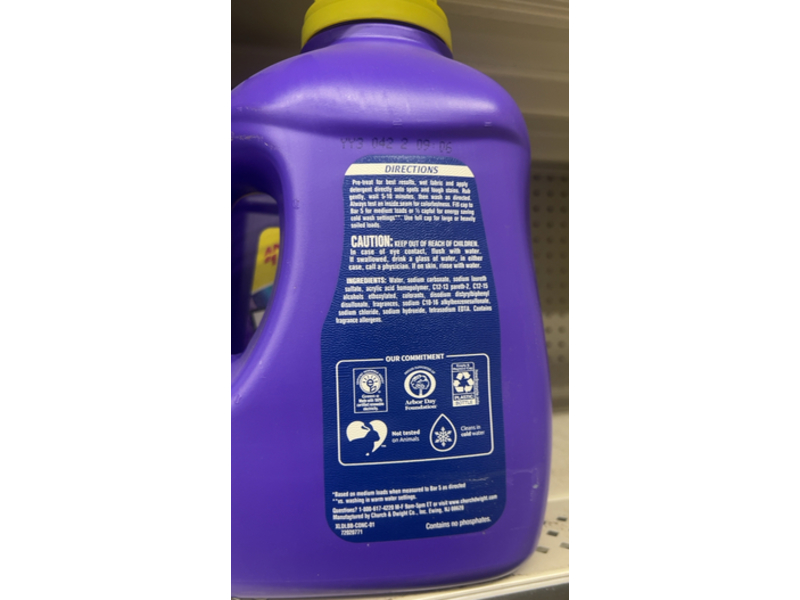 Xtra Detergent , Tropical Passion, 84 Loads, 113.4 fl oz/3.35 L