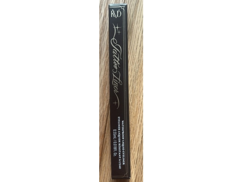 Kvd Waterproof Liquid Eyeliner, Mad Max Brown, 0.018 fl oz/0.55 mL