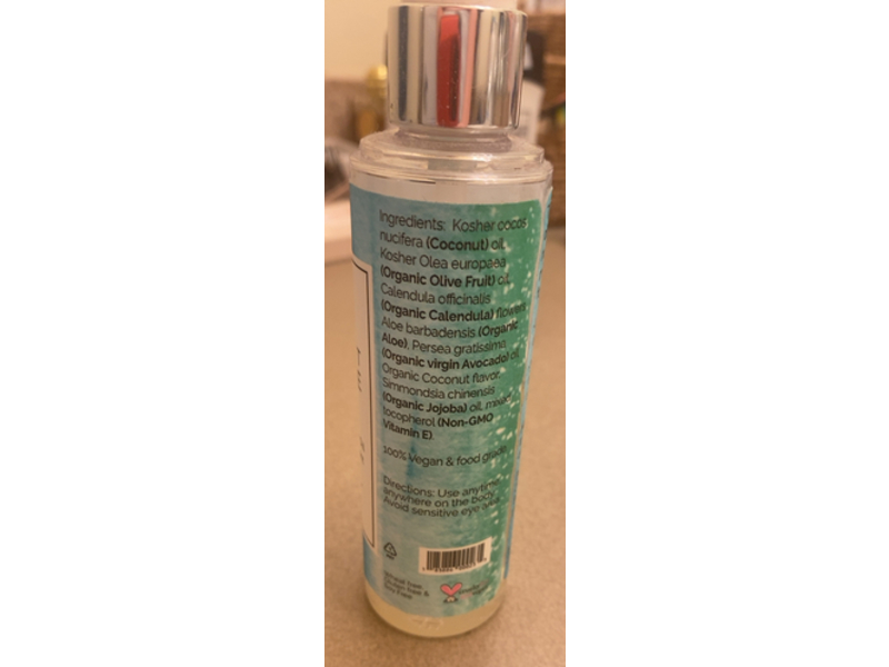 Bodyceuticals Sheer Botanical Body Oil, Coconut + Aloe, 3.5 fl oz/104 mL