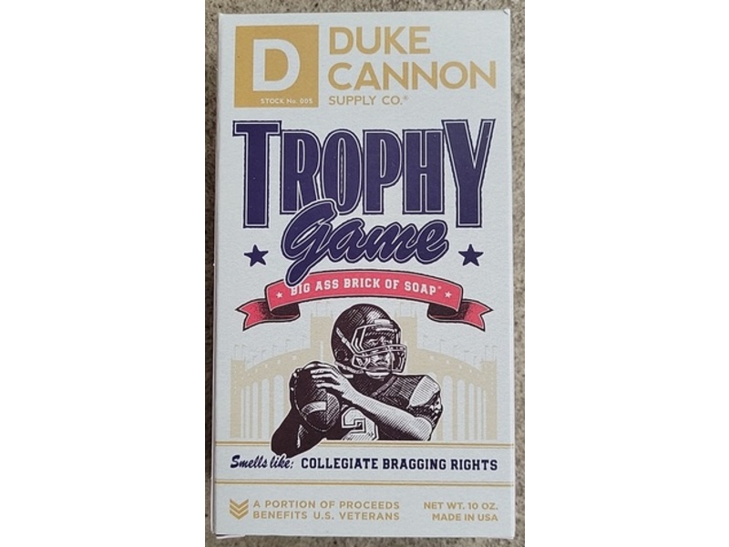 Duke Cannon Brick of Soap, Trophy Game, 10 oz