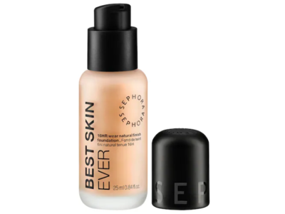 Sephora Best SKin Ever 16HR Natural Finish Liquid Foundation, 15N, 0.84 fl oz/25 mL