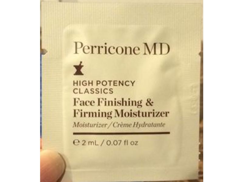 Perricone Md High Potency Classic Face Finishing & Firming Moisturizer, 0.07 fl oz/2 mL