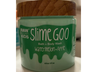 Raw Sugar Kids Slime Goo Bath + Body Wash, Watermelon + Apple, 6 fl oz/177 mL, 3 Count - Image 3