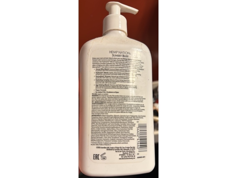 Australian Gold Tan Extender, Sunset Bliss, 18 fl oz/532 mL