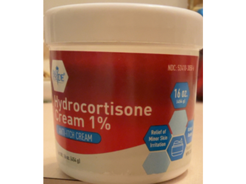 Med Pride Hydrocortisone Cream 1% Anti - Itch Cream, 16 oz/454 g