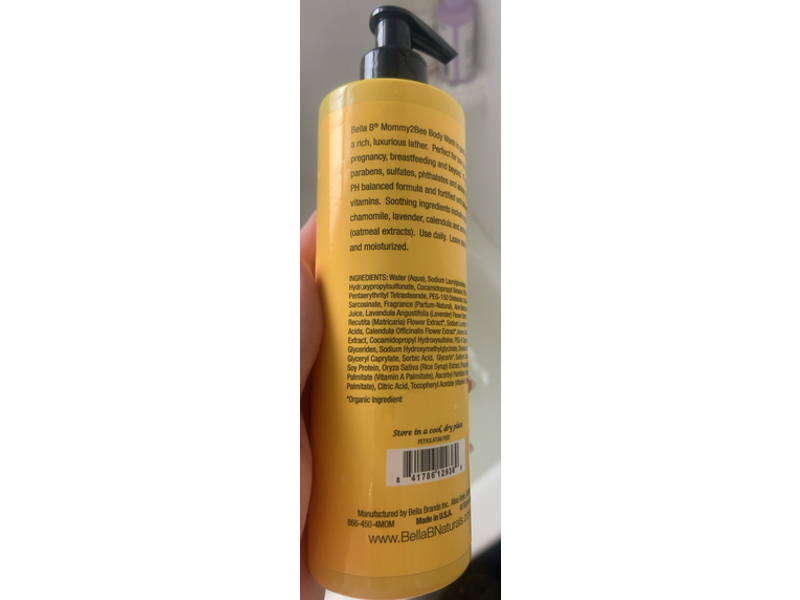 Bella B Mommy2Bee Body Wash, Fresh Scent,11 oz/312 g