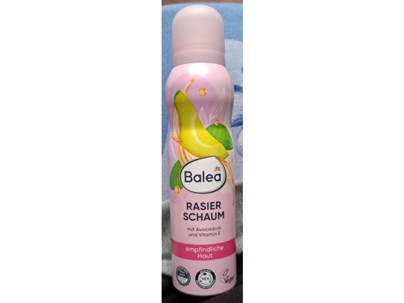 Dm Balea Shaving Foam, Avocado Oil + Vitamin E, 150 mL