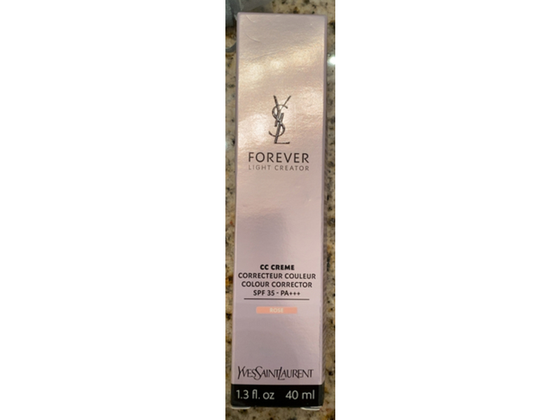 Yves Saint Laurent Forever Light Creator CC Cream, Rose, SPF 35 PA+++, 1.3 fl oz/40 mL