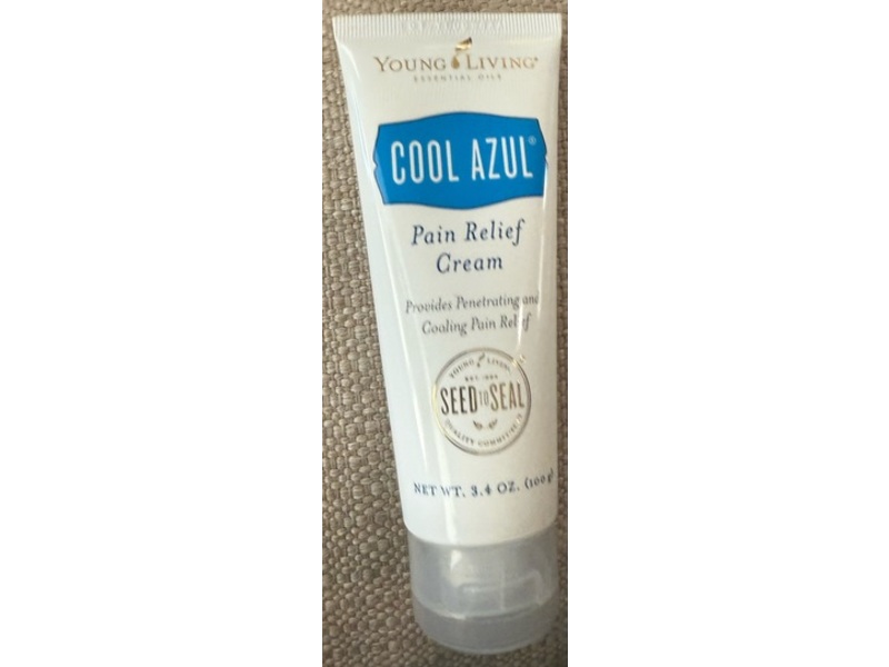 Young Living Cool Azul Pain Relief Cream, 3.4 oz/100 g