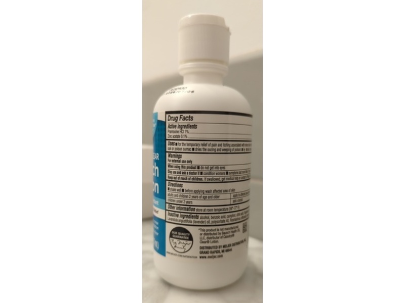 Meijer Clear Ant-Itch Lotion, 6 fl oz/177 mL