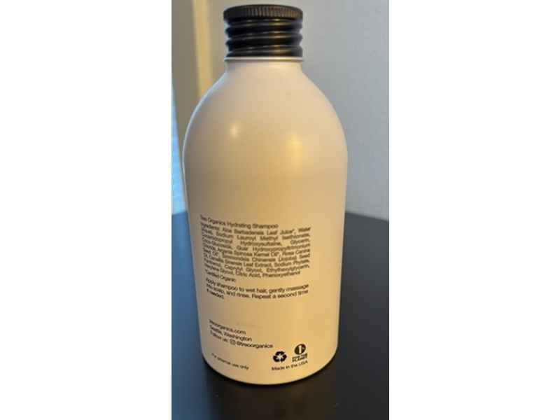 Treo Organics Hydrating Shampoo, 10.5 fl oz/310 mL