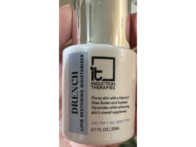 Induction Therapies Drench Lipid Restoring Moisturizer, 0.7 fl oz/20 mL