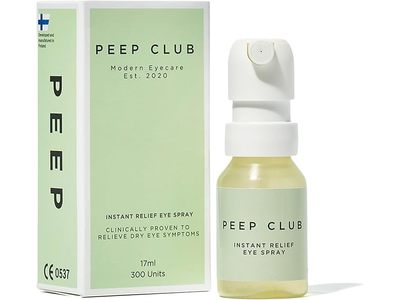 Peep Club Instant Relief Eye Spray, 17mL
