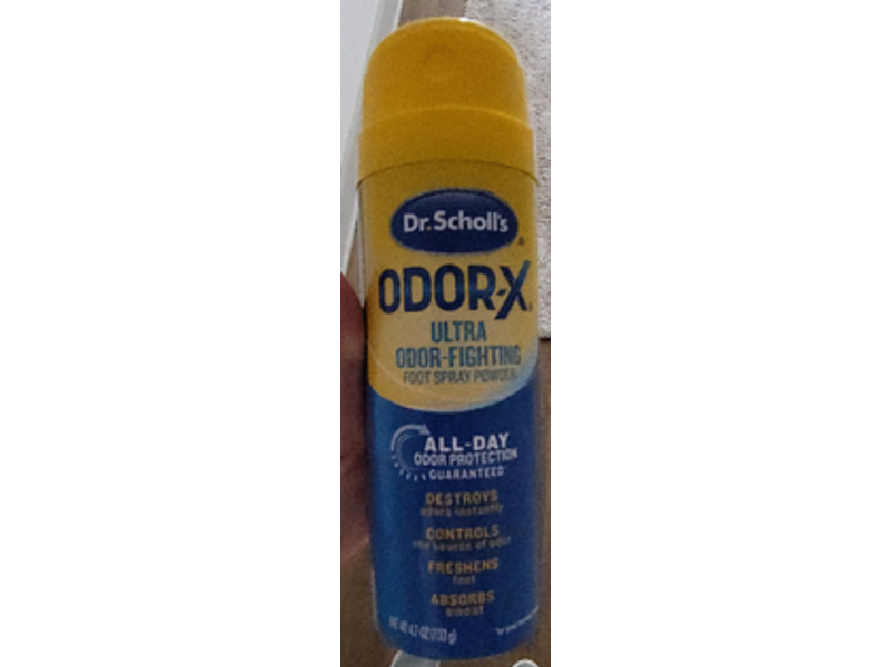 Dr. Scholl’s Odor-X Ultra Odor Fighting Foot Spray, 4.7 oz/133 g