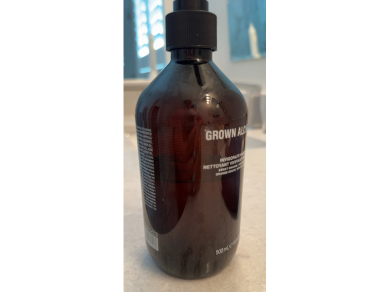 Grown Alchemist Invigorate Hand Wash, Sweet Orange + Cedarwood & Sage, 16.9 fl oz/500 mL