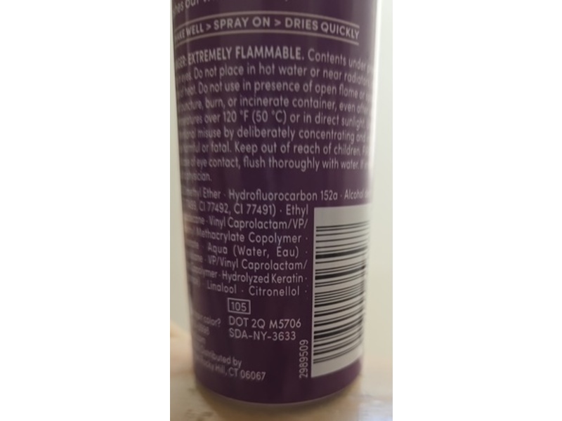 Schwarzkopf Keratin Root Temporary Hair Color Spray, Dark Brown, 2 oz/57 g