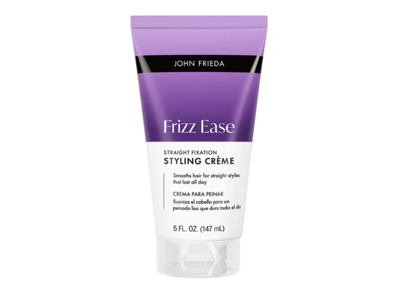 John Frieda Frizz Ease Straight Fixation Styling Creme, 5 fl oz/147 mL