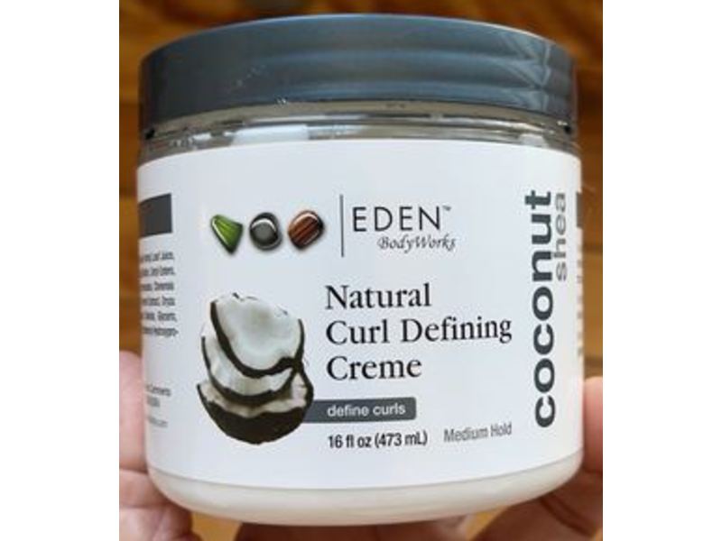 Eden Bodyworks Natural Curl Defining Creme, Coconut Shea, Medium Hold, 16 fl oz/473 mL
