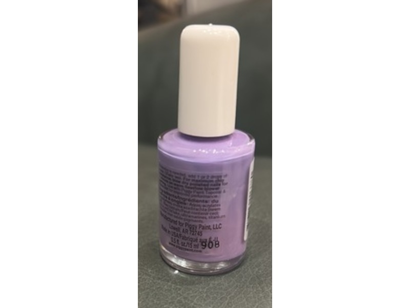 Pigg Paint Natural As Mud Nail Polish, Periwinkle Little Star, 0.5 fl oz/15 mL