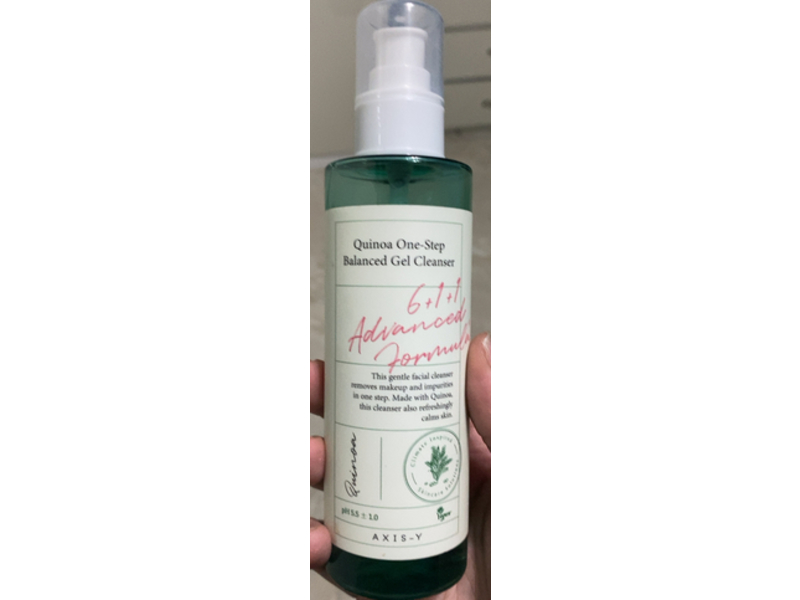 AXIS-Y Quinoa One Step Balanced Gel Cleanser, 6.08 fl oz/180 mL