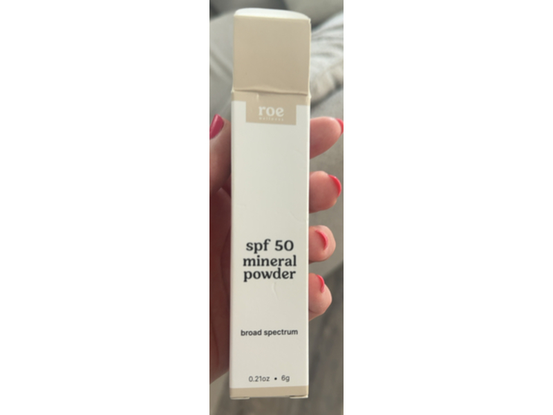 Roe Wellness Mineral Powder, SPF 50, 0.21 oz/6 g