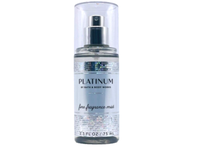 Bath & Body Works Fine Fragrance Mist, Platinum, 2.5 fl oz/75 mL