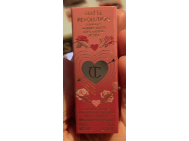 Charlotte Tilbury Luminous Modern Matte Long Lasting Lipstick, First Dance, 0.12 fl oz/3.5 g