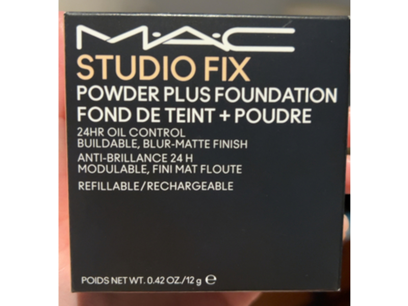 MAC Studio Fix Powder Plus Foundation, N4, 0.42 oz/12 g