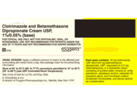 Clotrimazole and Betamethasone Dipropionate Cream USP, 1%/0.05% (base), 45 g, Fougera (RX) - thumbnail 1