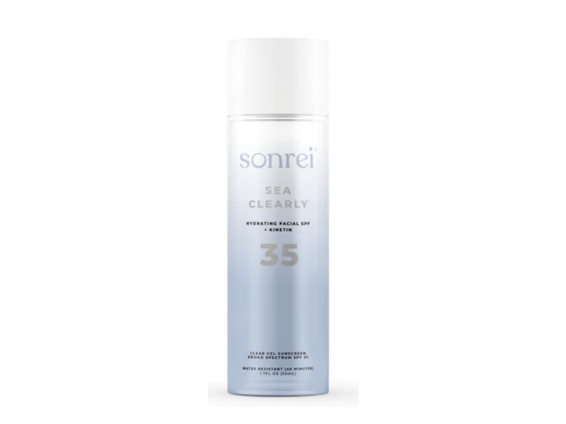 Sonrei Sea Clearly Hydrating Facial Clear Gel Sunscreen, SPF 35, 1.7 fl oz/50 mL