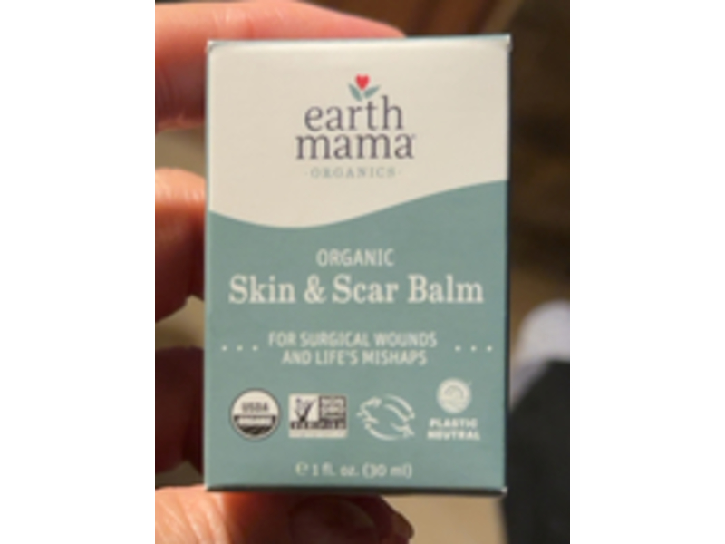 Earth Mama Organic Skin & Scar Balm, 1 fl oz/30 mL