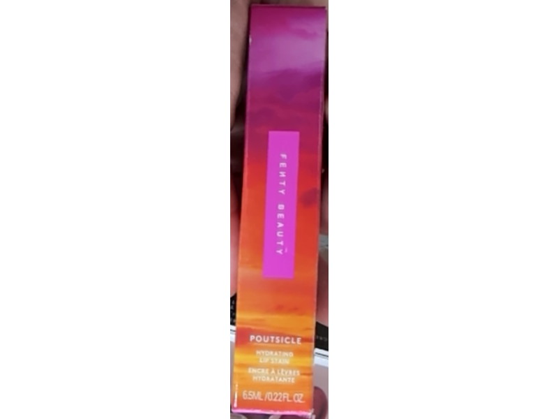 Fenty Beauty By Rihanna Poutsicle Hydrating Lip Stain, Fuchsia Wife, 0.22 fl oz/6.5 mL
