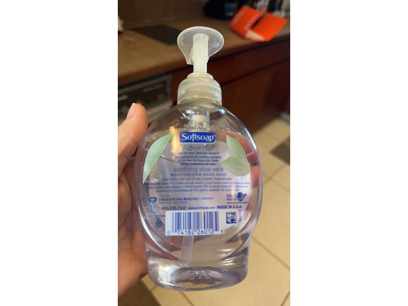 Softsoap Soothing Moisturizing Hand Soap, Aloe Vera