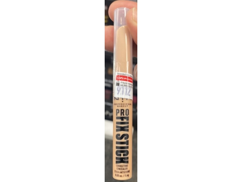 Nyx Professional Makeup Pro Fix Stick Correcting Concealer, 05 Vanilla, 0.05 oz/1.6 g